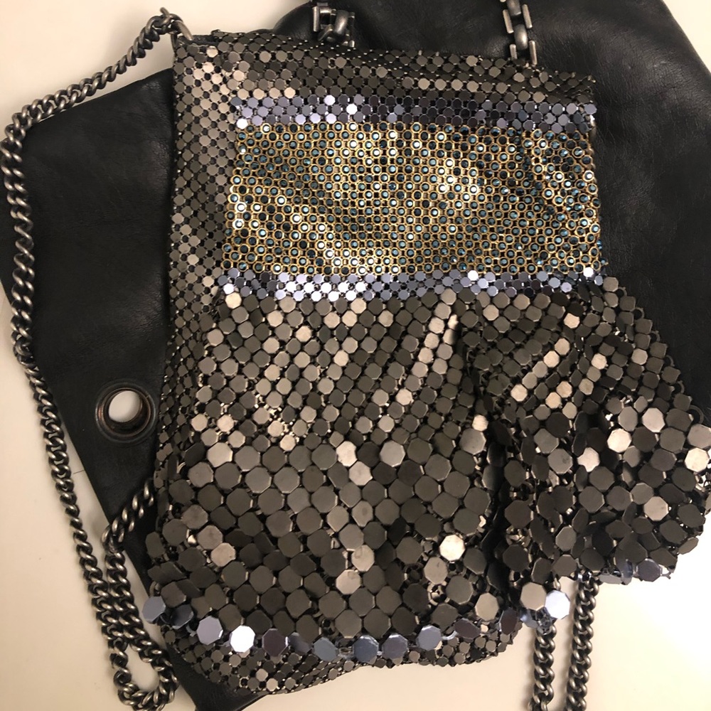 Laura B. Disco bag lamb leather limited edition